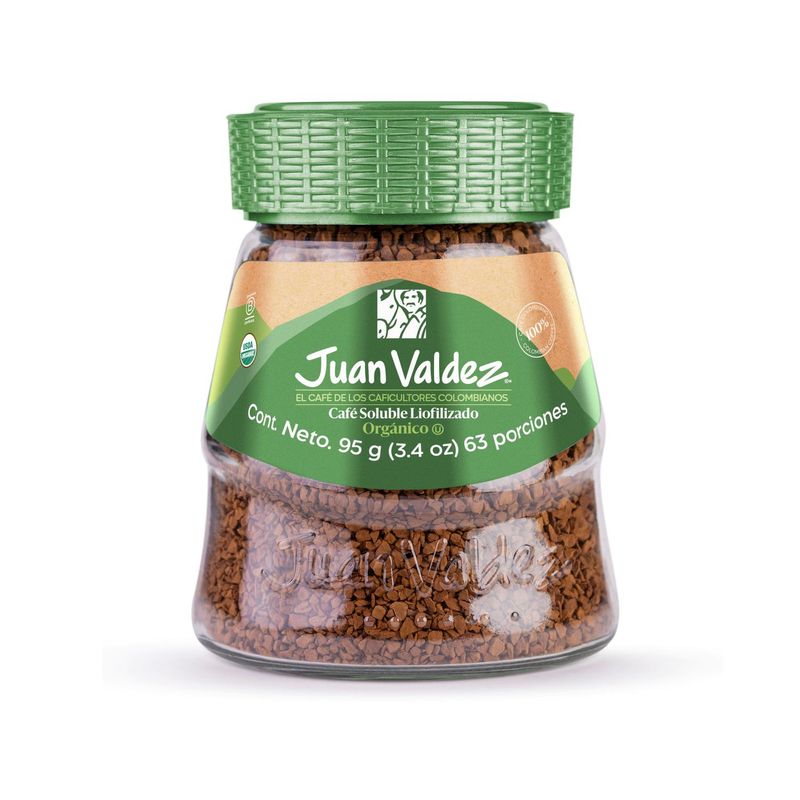 JUAN VALDEZ - CAFE LIOFILIZADO ORGANICO 95GR