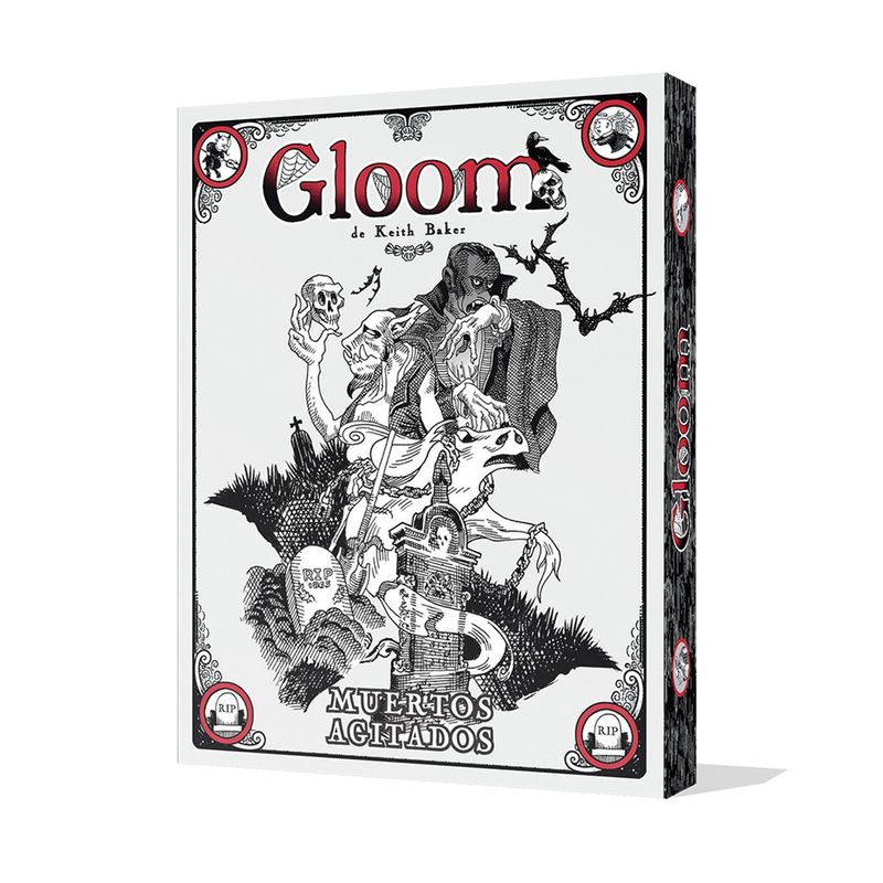 ASMODEE - Gloom Expansion Muertos Agitados Juego de Mesa