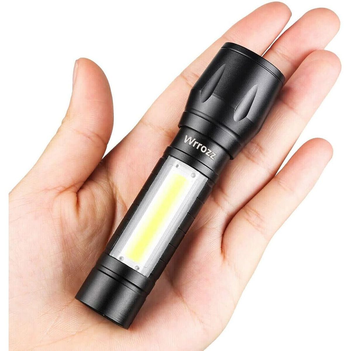 GENERICO - Linterna Led Táctica Recargable Usb Aluminio Alta Potencia