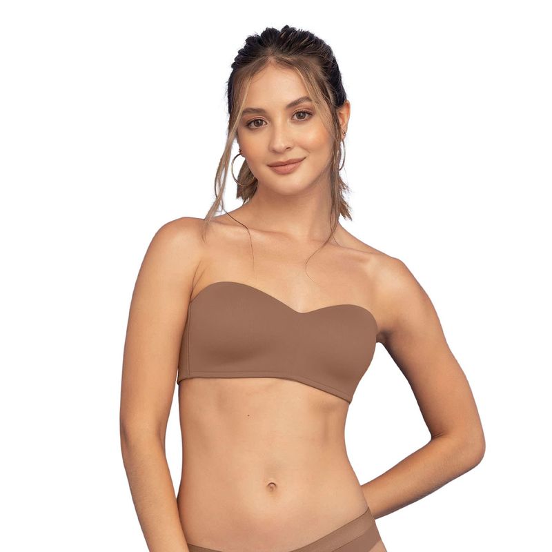 LEONISA - Brasier strapless ideal para busto pequeño y mediano Oh So Light