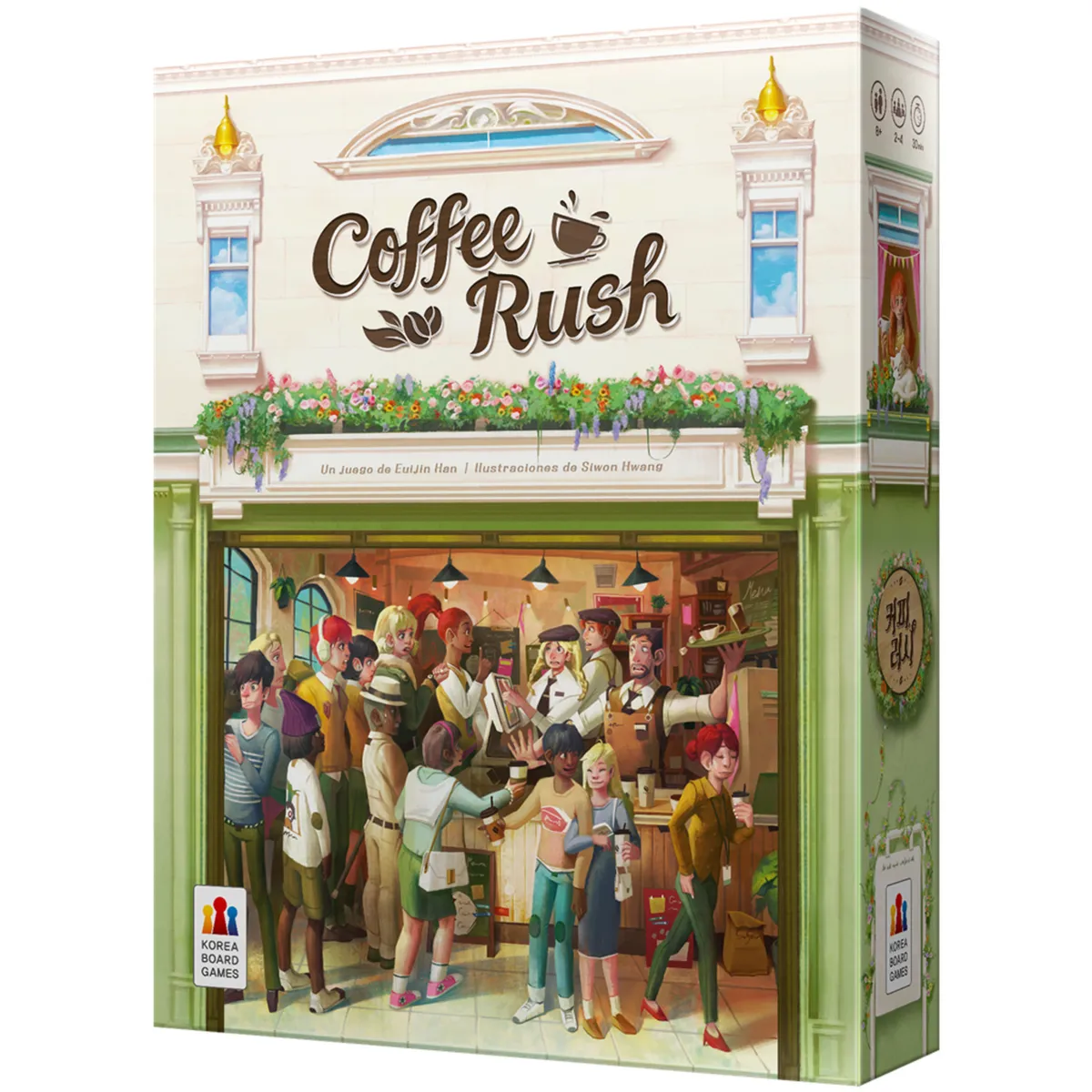 ASMODEE - Coffee Rush Juego De Mesa Español