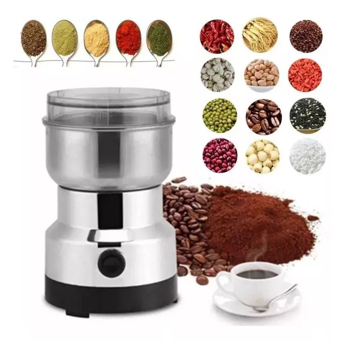 GENERICO - Molino Eléctrico Nima Para Café Y Especias