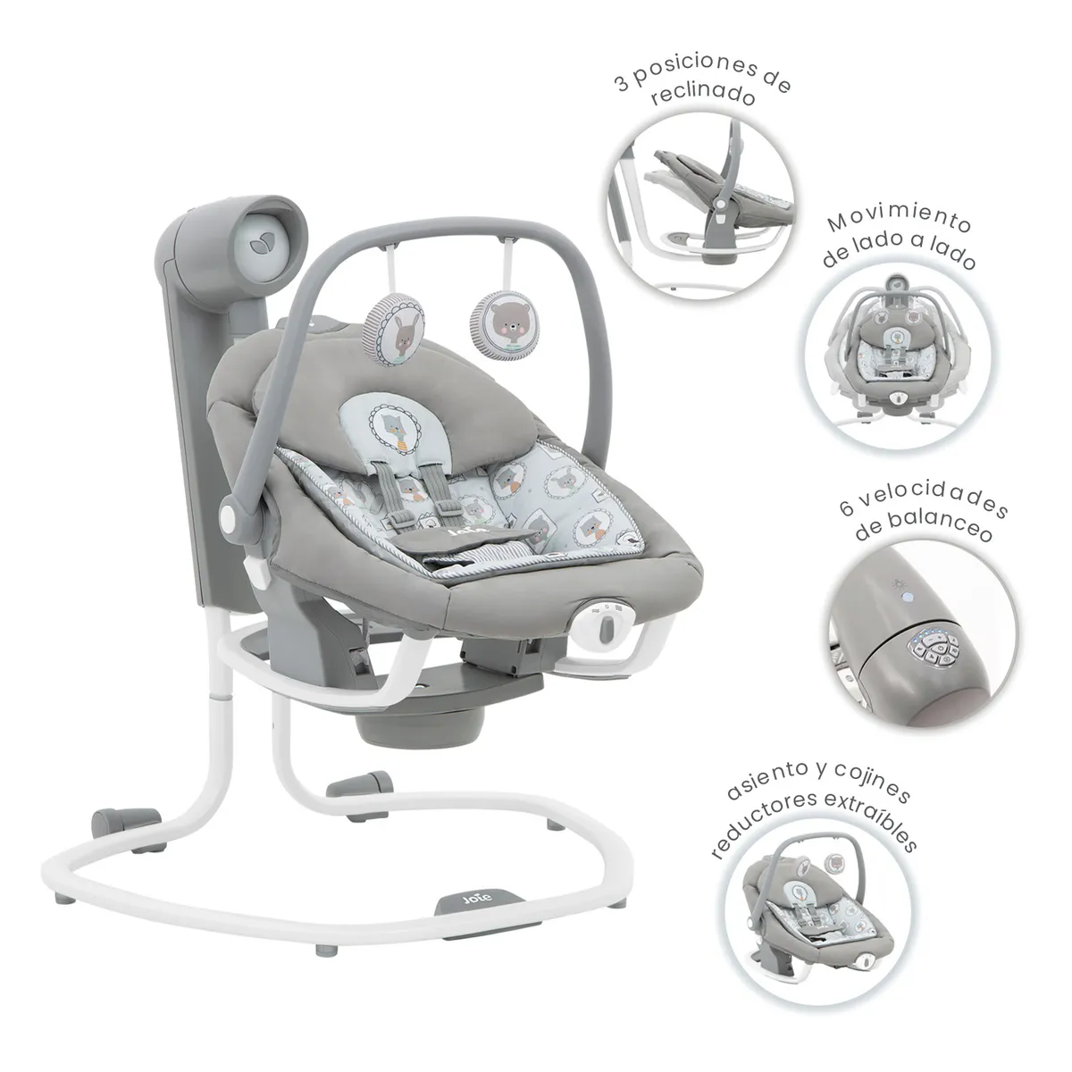 JOIE - Columpio Bebe 2en1 Joie Serina Portrait