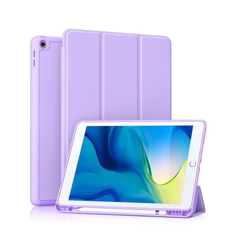 GENERICO - Forro Estuche Smart Case Para iPad 10.2 9 Gen Con Espacio De Lapiz