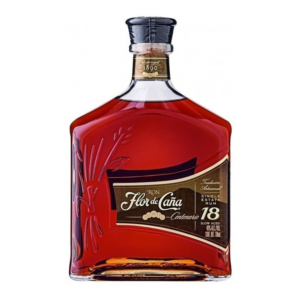 NACIONAL - Botella Ron Flor De Caña Centenario 18