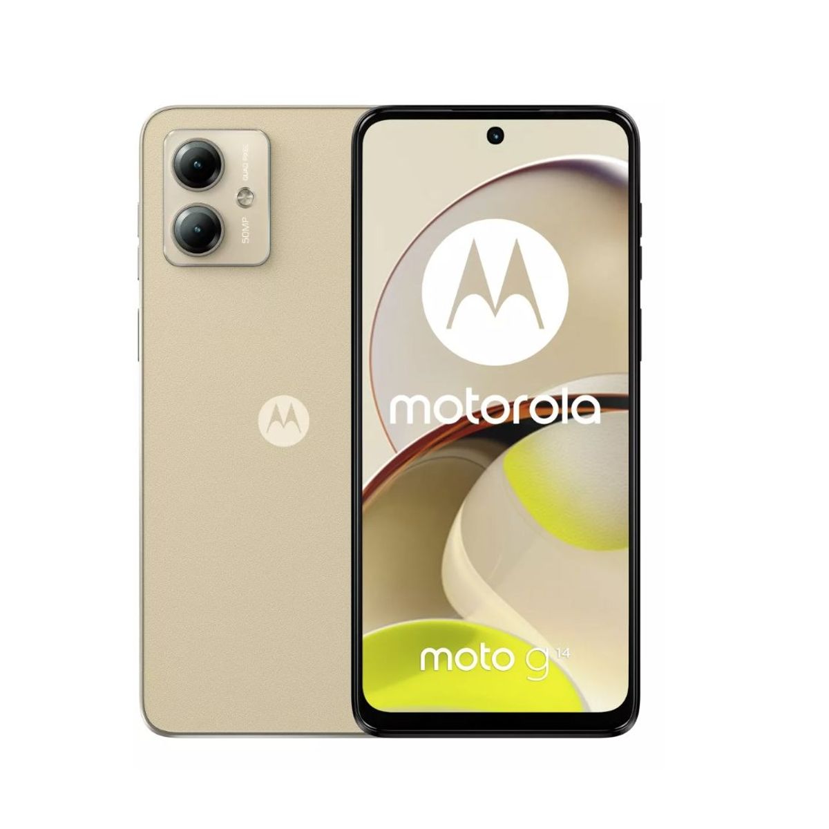 MOTOROLA - Moto G14 Dual Sim 128 Gb Beige 4 Gb Ram