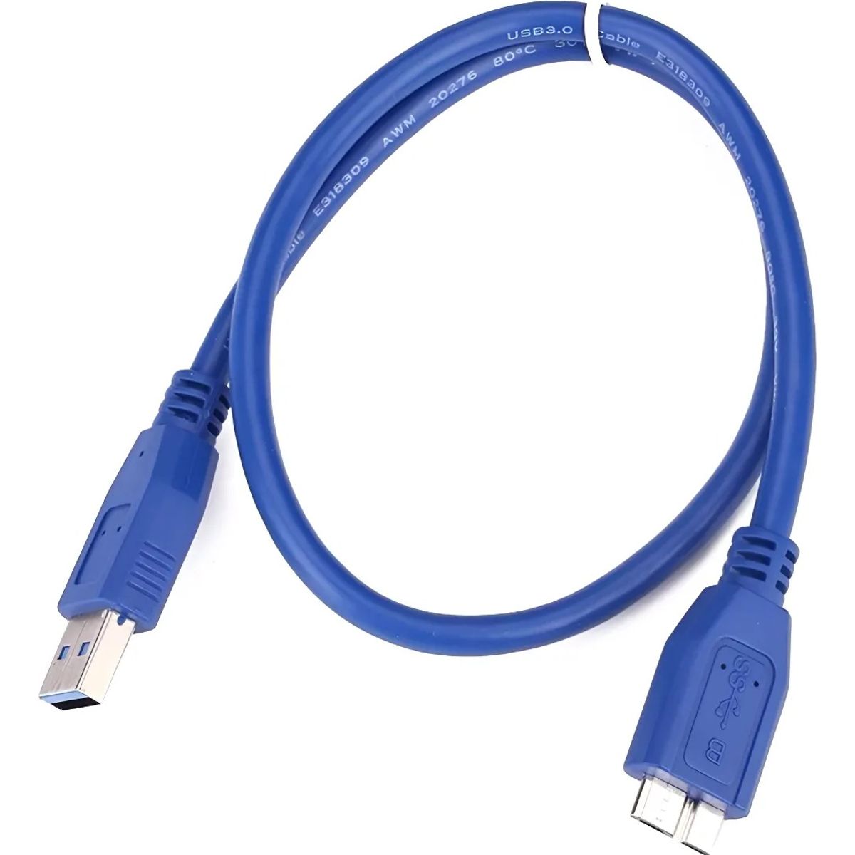 GENERICO - Cable Para Disco Duro Externo Toshiba Adata Seagate De 30cm
