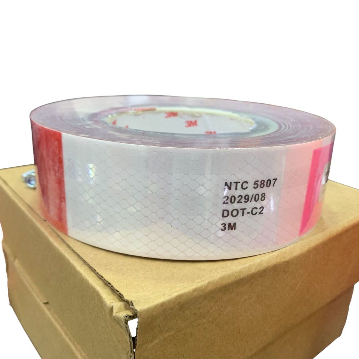 3M - Cinta Reflectiva 3m Certificada Rollo De Seguridad 45 Mtrs
