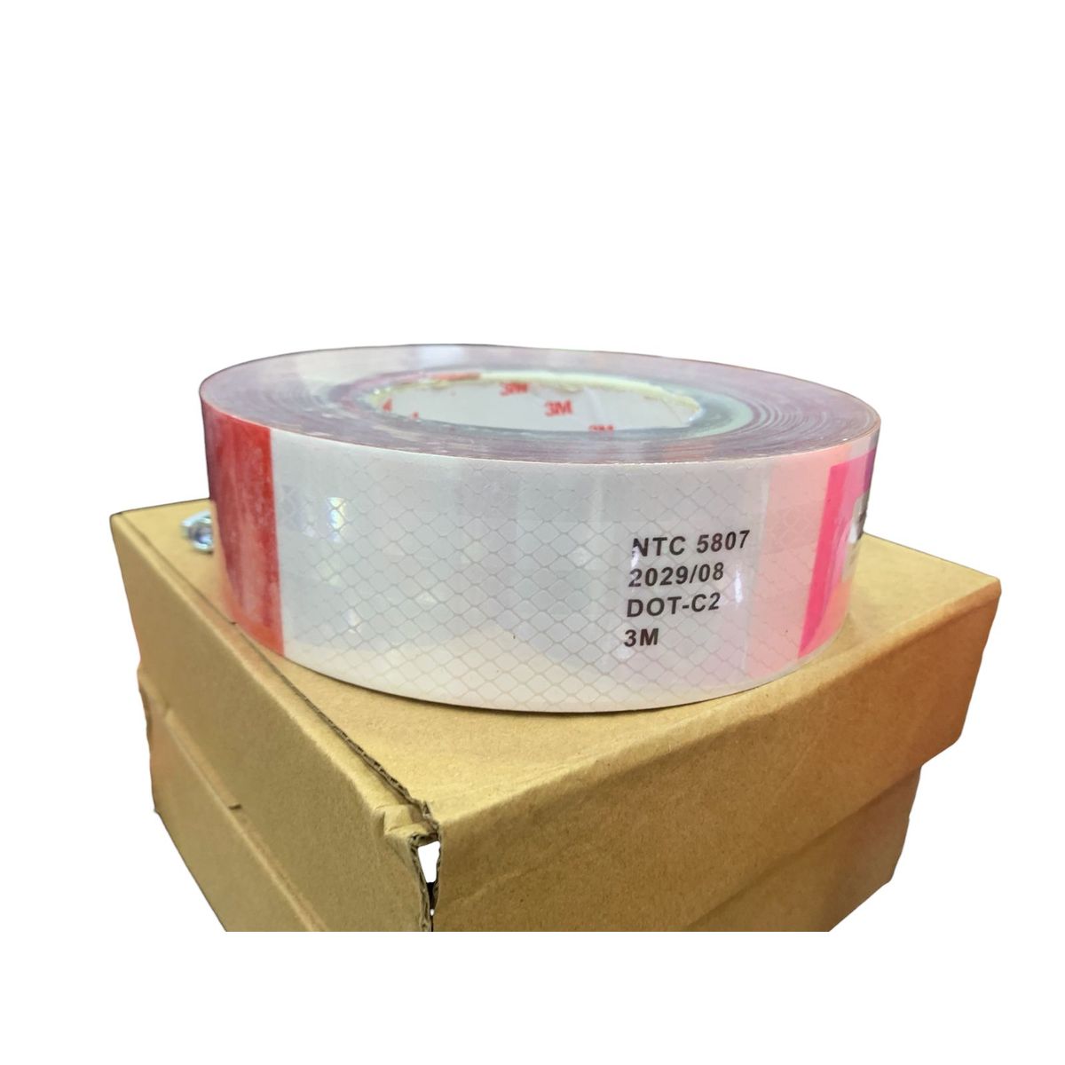 3M - Cinta Reflectiva 3m Certificada Rollo De Seguridad 45 Mtrs