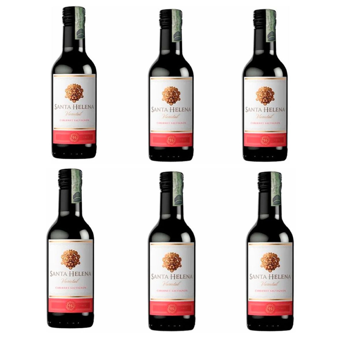 NACIONAL - Botellita Vino Santa Helena X 6 - 187mL