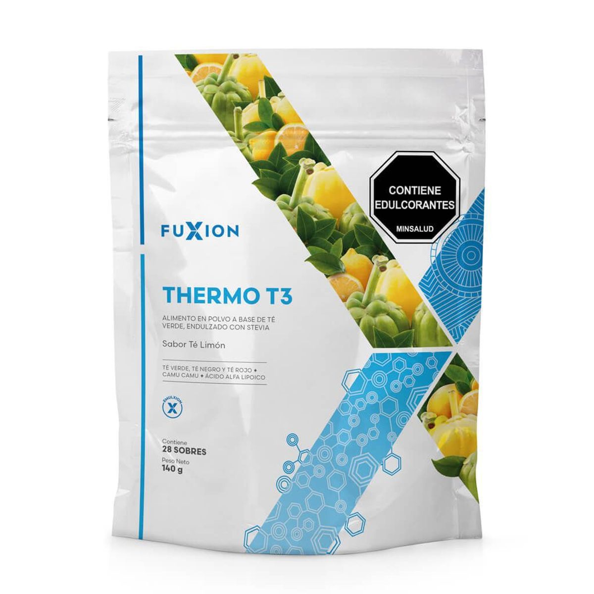 FUXION - Termo Te Fuxion con Te Verde 28 sticks - Fuxion
