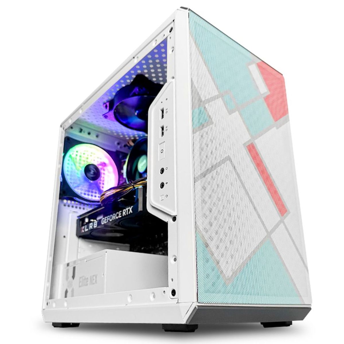 AMD - PC Gamer Tauret Orchid TO91 Nvidia GeForce RTX 4060 8GB AMD Ryzen 5 5600X  RAM 16GB M.2 1TB