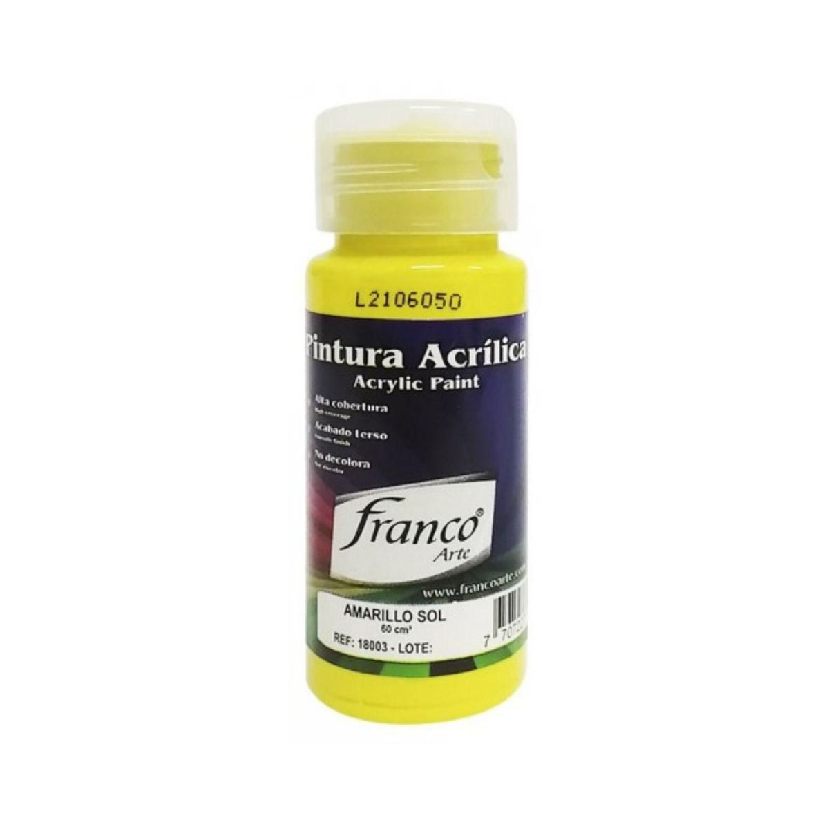 FRANCO ARTE - Pintura Al Frio Amarillo Sol 3 Franco Arte