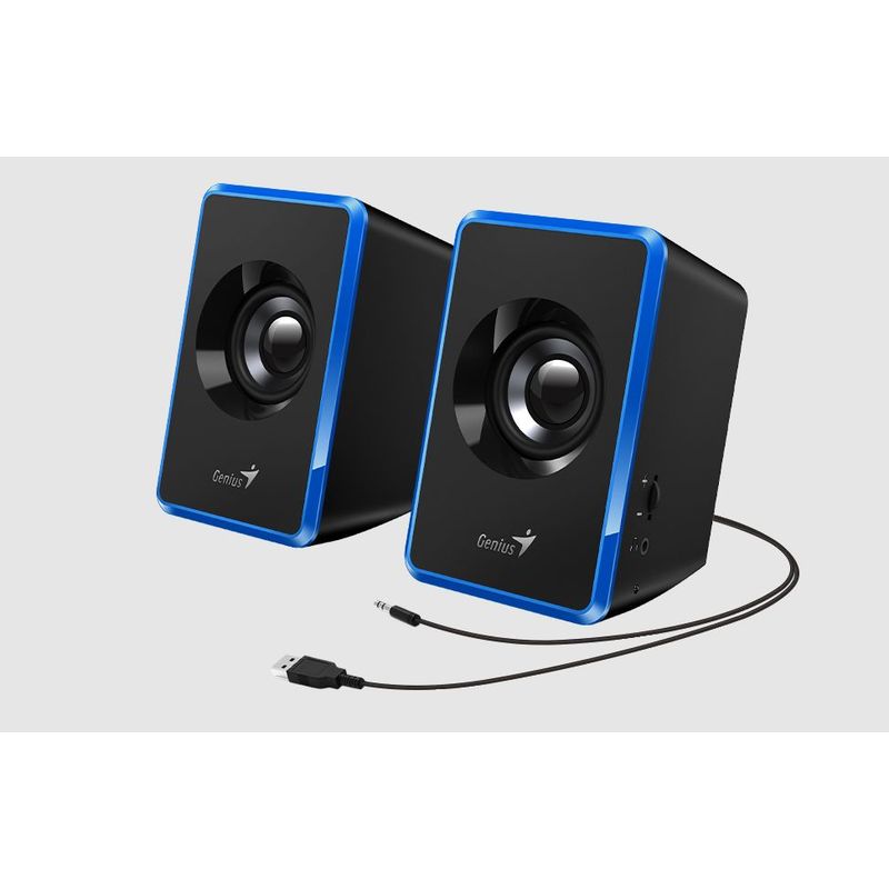 GENIUS - Parlantes Portátil Genius Sp-u125 USB Azul