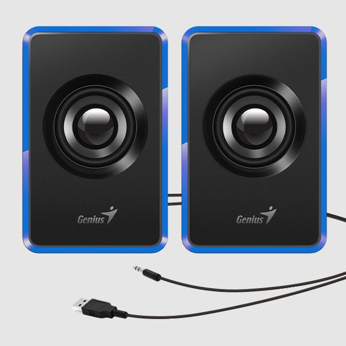 GENIUS - Parlantes Portátil Genius Sp-u125 USB Azul