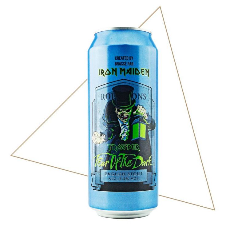 GENERICO - CERVEZA TROOPER IRON MAIDEN FEAR OD THE DARKA LATA 500 ML