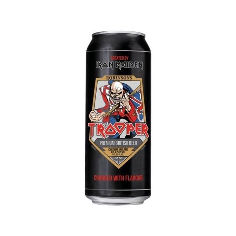 GENERICO - CERVEZA TROOPER IRON MAIDEN LATA 500 ML