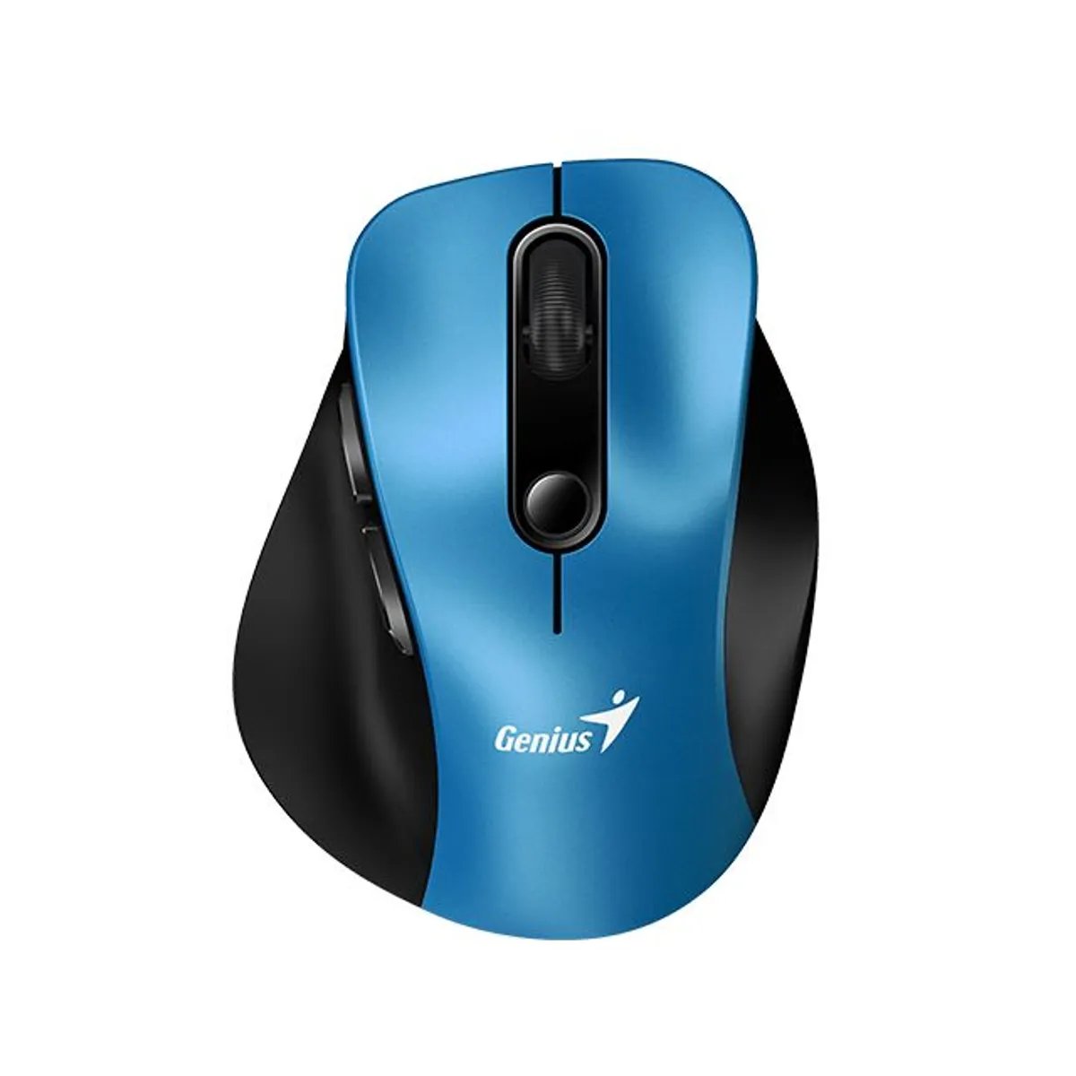 GENIUS - Mouse Genius Ergonómico Inalámbrico Bluetooth Ergo 9000s Azul