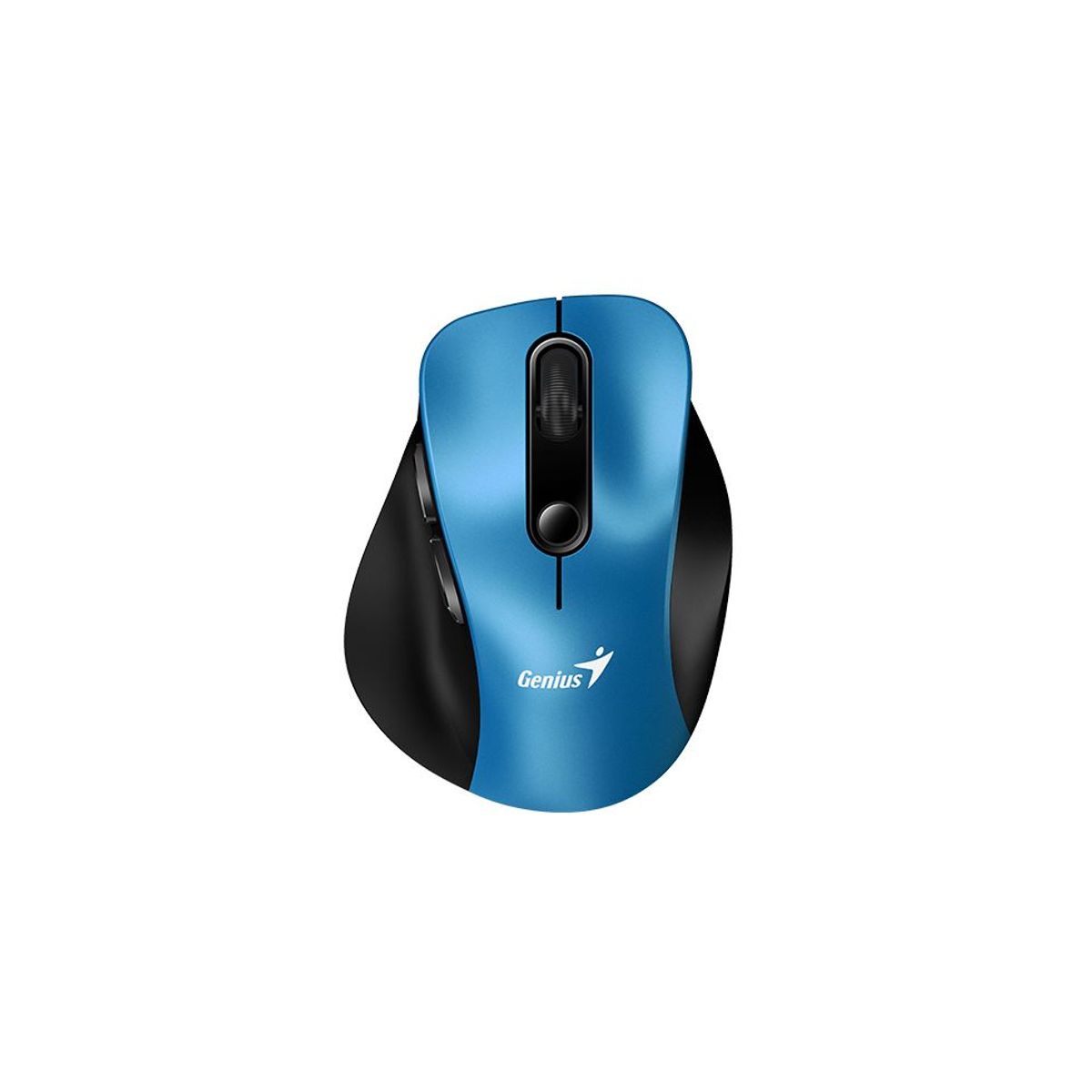 GENIUS - Mouse Genius Ergonómico Inalámbrico Bluetooth Ergo 9000s Azul