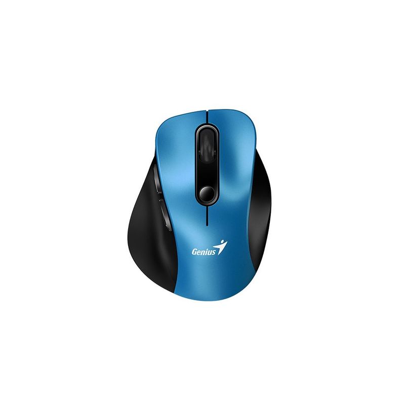 GENIUS - Mouse Genius Ergonómico Inalámbrico Bluetooth Ergo 9000s Azul