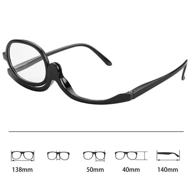 GENERICO - Gafas De Aumento Giratorias Para Maquillaje
