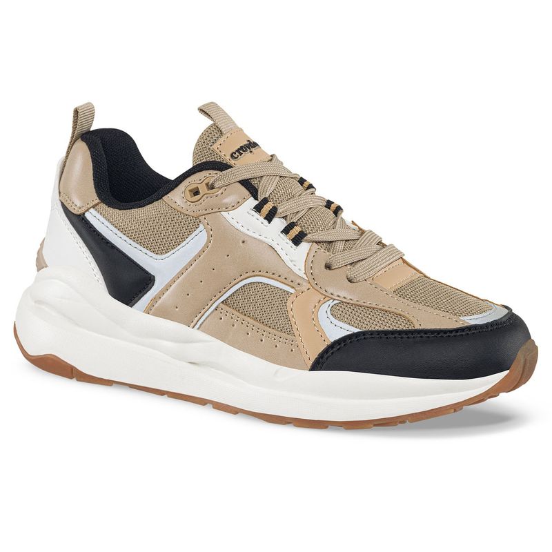 CROYDON - Tenis Urbanos Firat Café-Negro para Mujer Croydon
