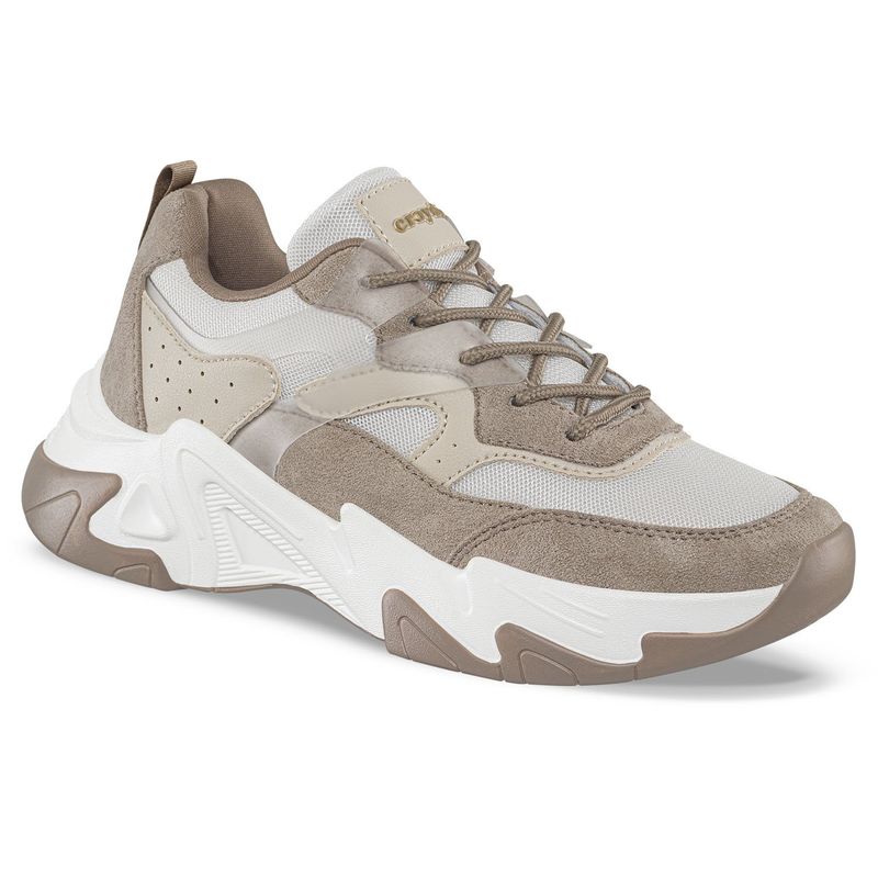 CROYDON - Tenis Urbanos Gugy Café-Beige para Mujer Croydon