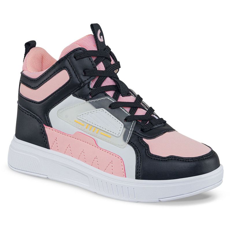 LOS GOMOSOS - Botas Estom Negro-Rosa para Niña Los Gomosos