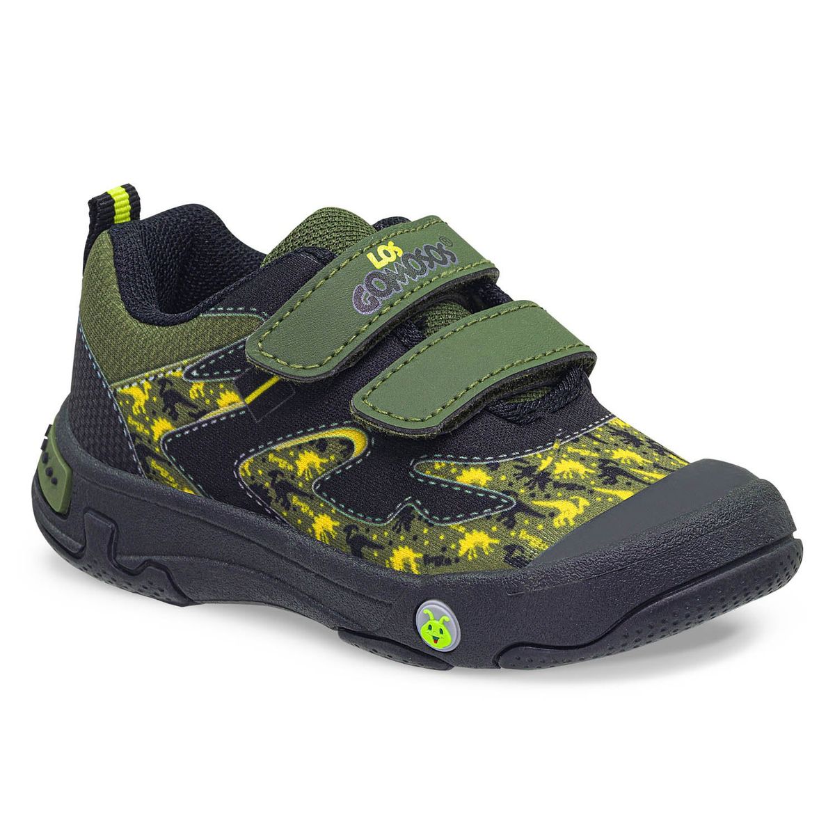 LOS GOMOSOS - Tenis Cumin Negro-Ver para Bebés Los Gomosos