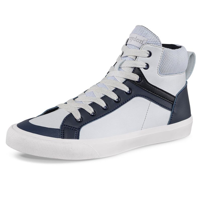 CROYDON - Tenis Urbanos Nagoya Blanco-Azul para Hombre Croydon