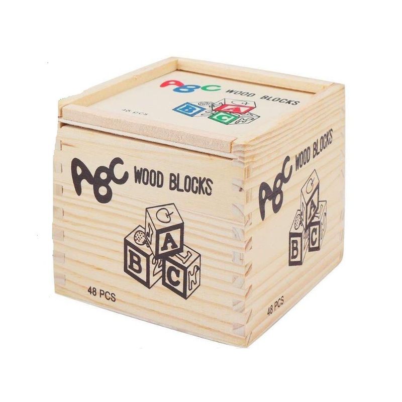 SWISSHOME DR HOFFMAN - JUEGO DE CAJA DE BLOQUES X 27 EN MADERA/ APTO PARA +3 AÑOS