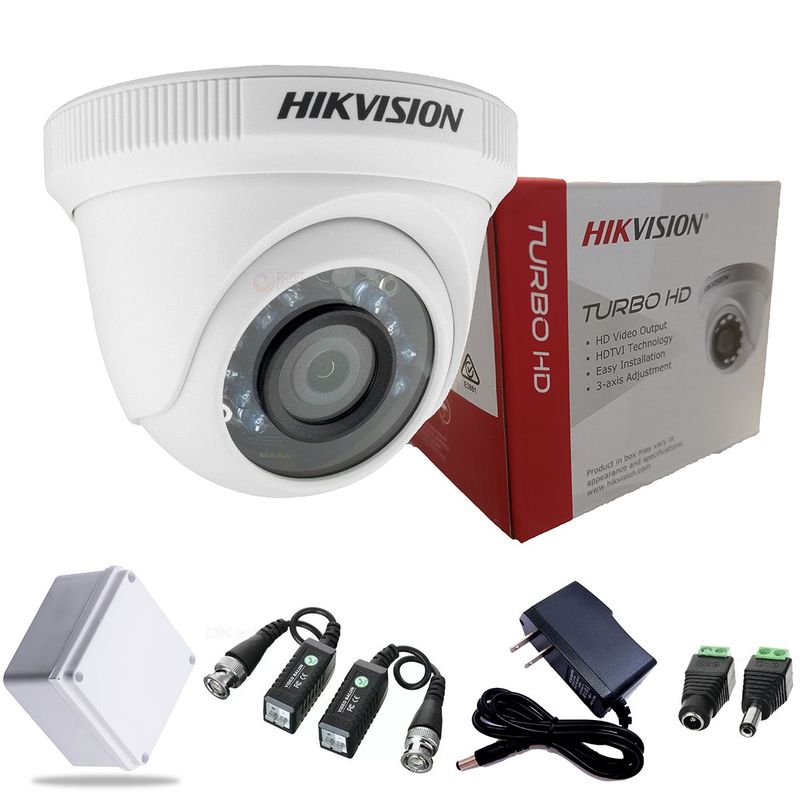 HIKVISION - CAMARA DOMO HIKVISION PARA DVR+ACCESORIOS DE INSTALACION