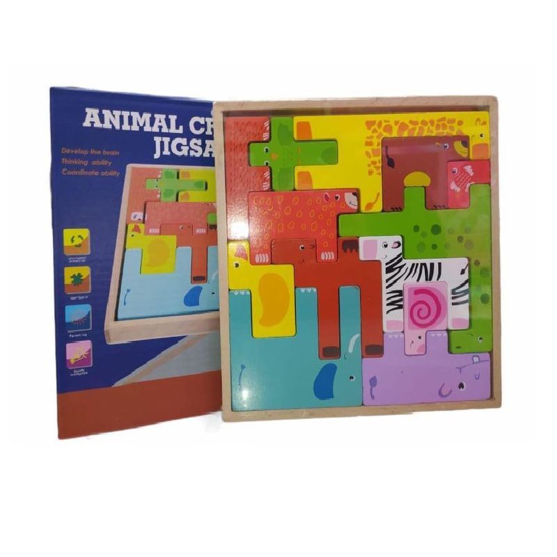 SWISSHOME DR HOFFMAN - JUEGO DE TETRIS DE ANIMALES PARA NIÑOS +3 AÑOS