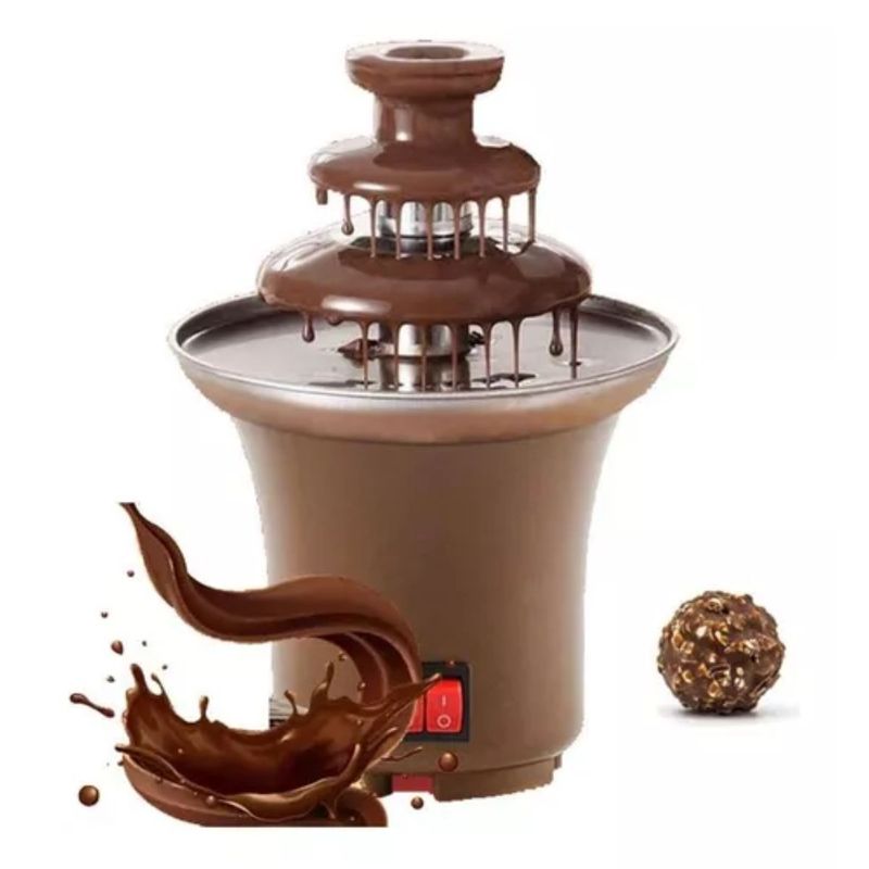 AFM - Mini Fuente Chocolate 3 Niveles Fondue Fountain