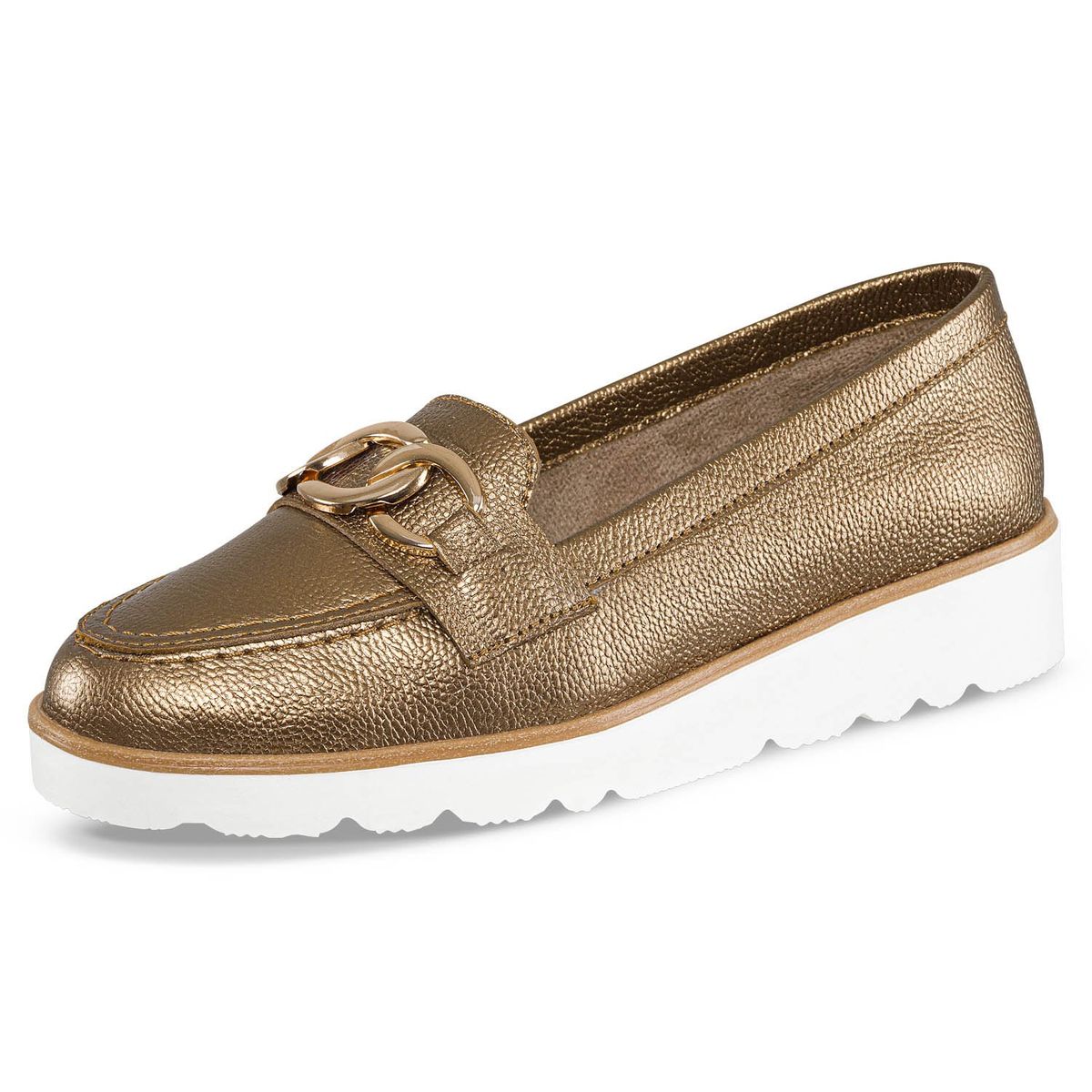 CROYDON - Mocasines Zaret Bronce Croydon para Mujer