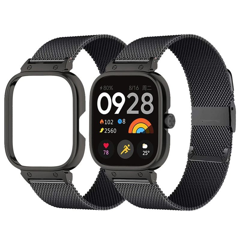 GENERICO - Manilla Metálica Compatible Con Xiaomi Redmi Watch 4