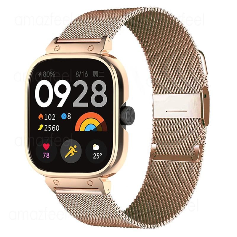 GENERICO - Manilla Metálica Compatible Con Xiaomi Redmi Watch 4