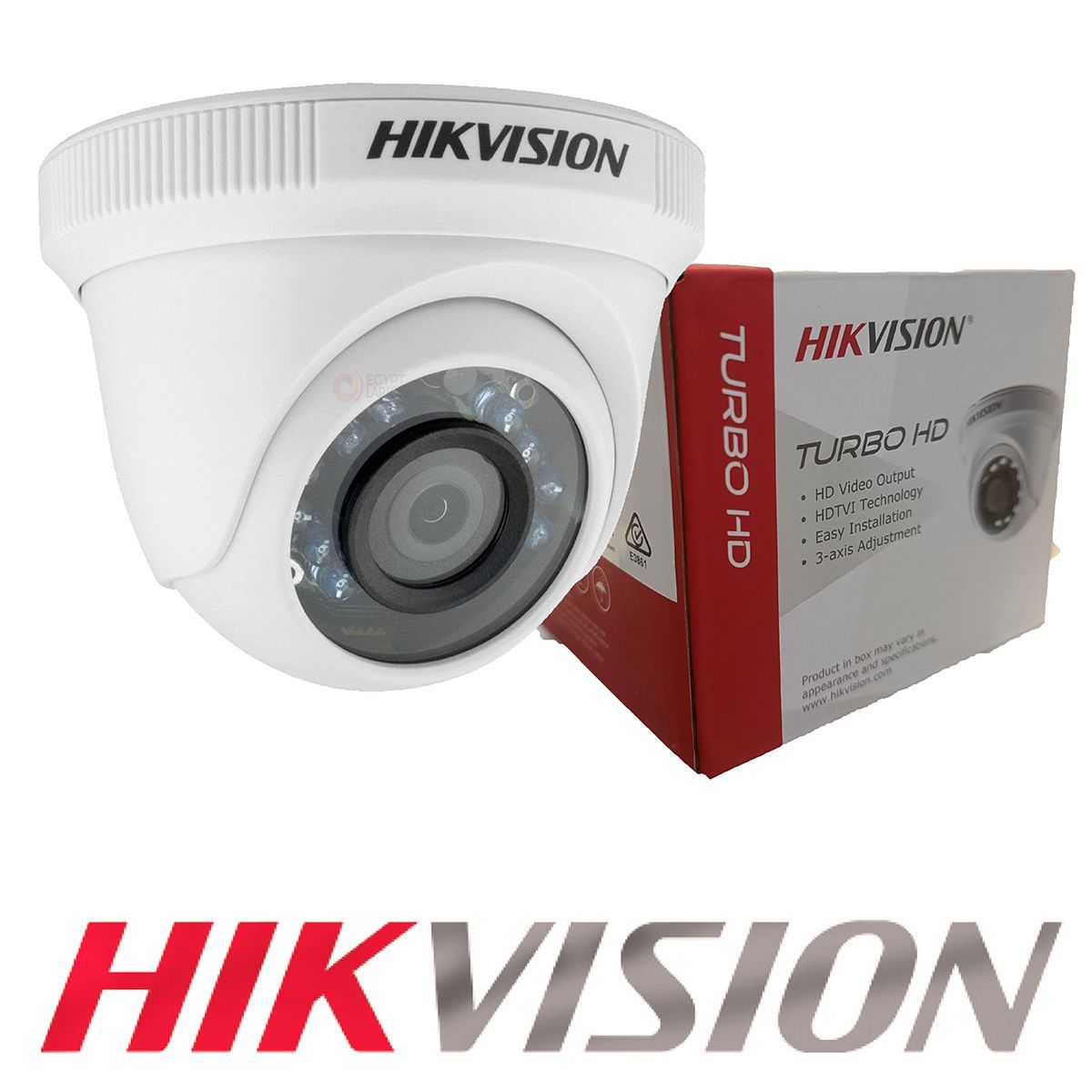 HIKVISION - CAMARA  DE SEGURIDAD DOMO HIKVISION 2MP PARA DVR