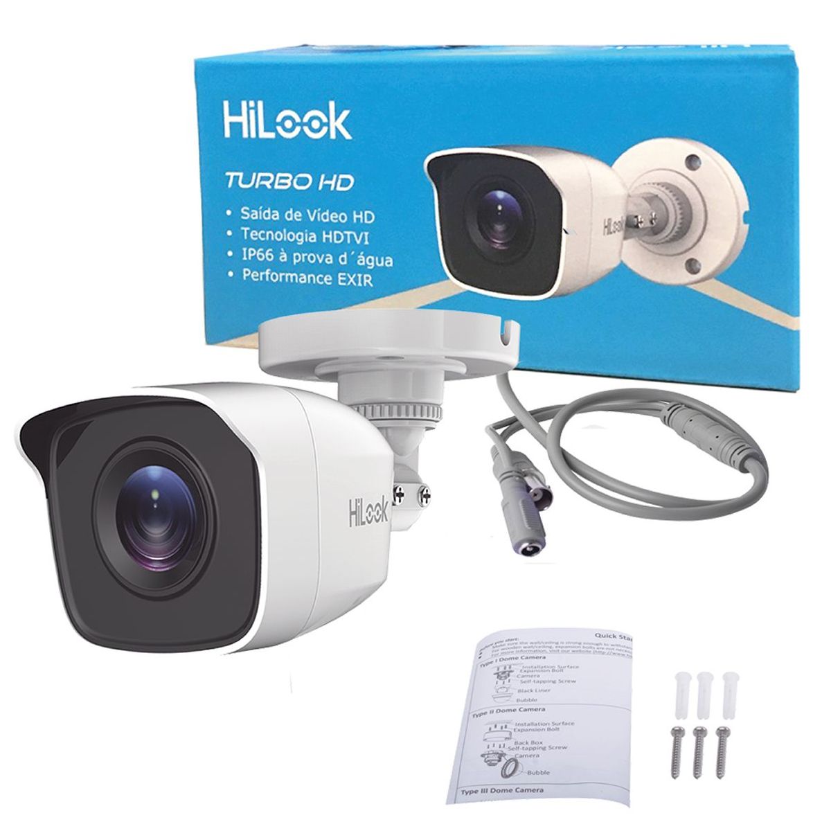 HILOOK - CAMARA  DE SEGURIDAD BALA HILOOK 2MP PARA DVR