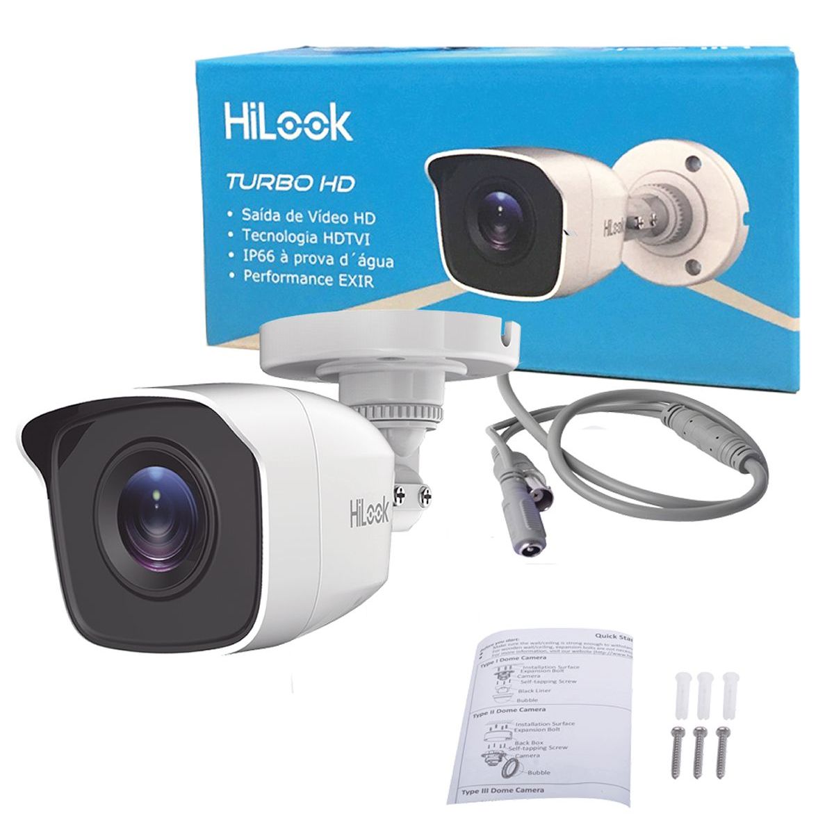 HILOOK - CAMARA  DE SEGURIDAD BALA HILOOK 2MP PARA DVR