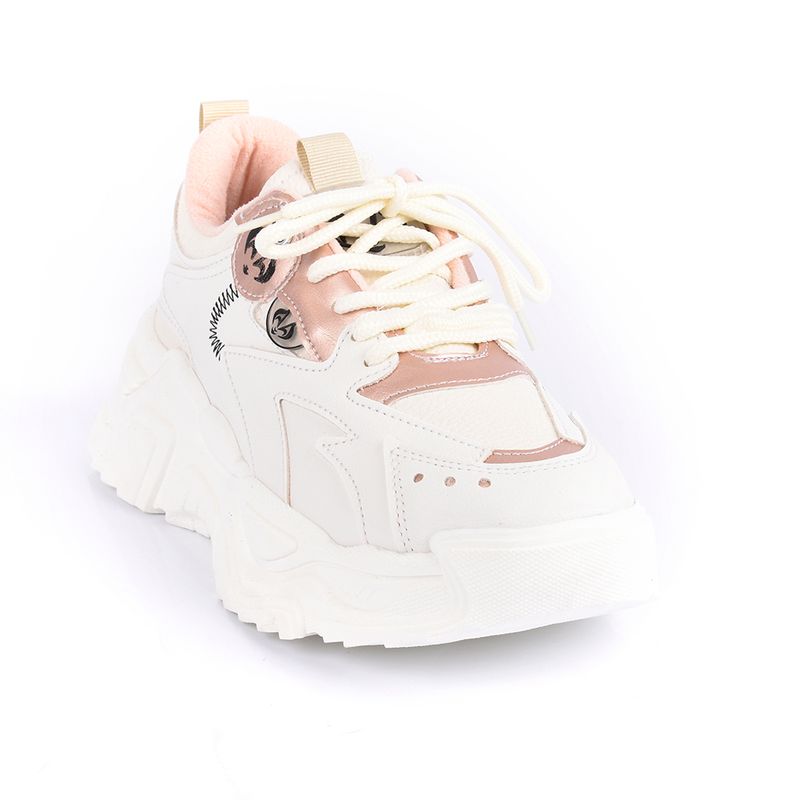 PRICE SHOES - Price shoes Tenis Moda Casual Mujeres 102100OROROSA