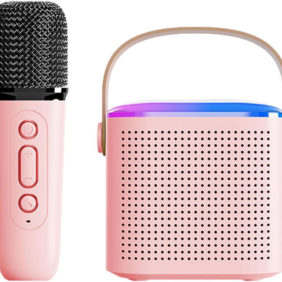 GENERICO - Parlante Bluetooth Inalámbrico Con Micrófono Para Karaoke.