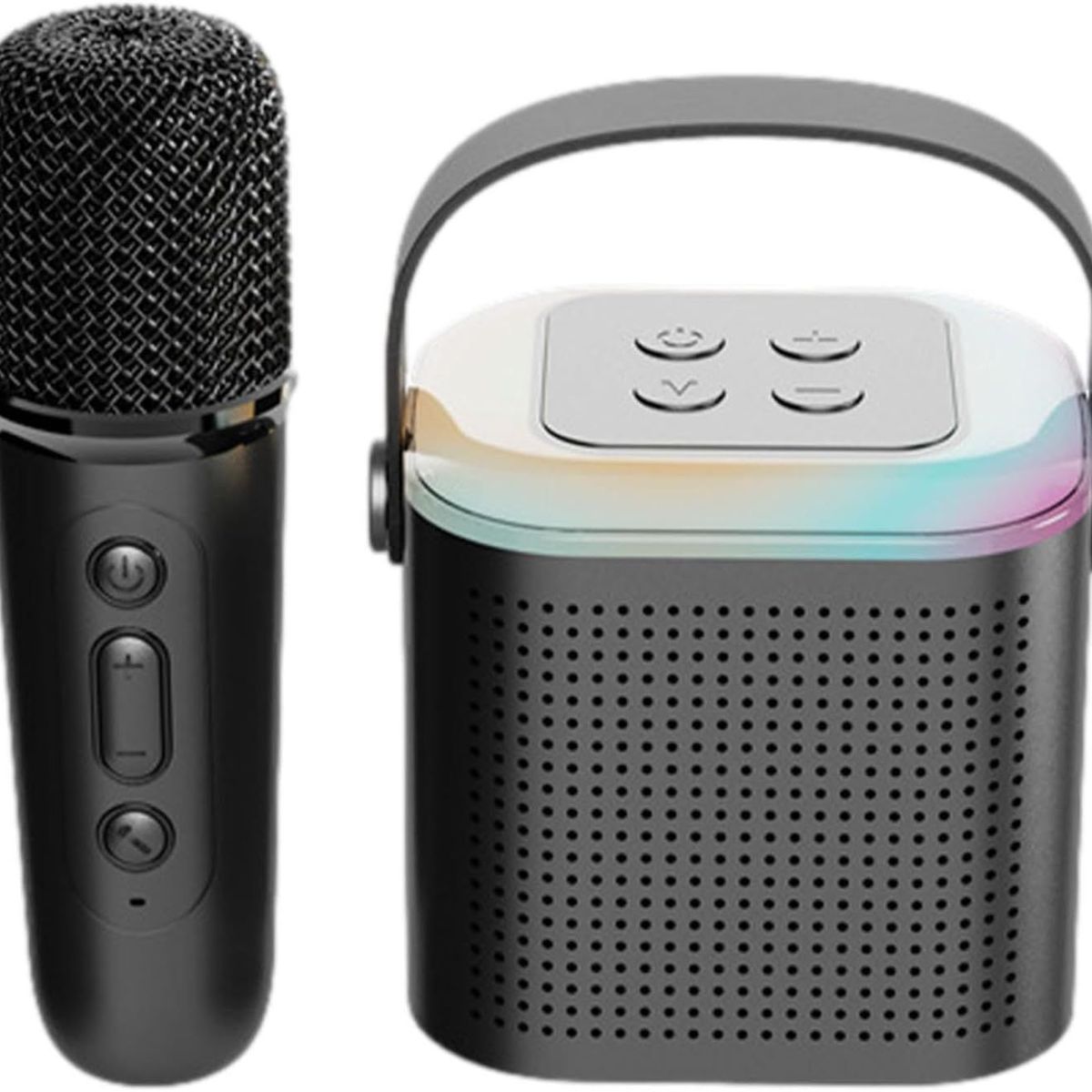 GENERICO - Parlante Bluetooth Inalámbrico Con Micrófono Para Karaoke.