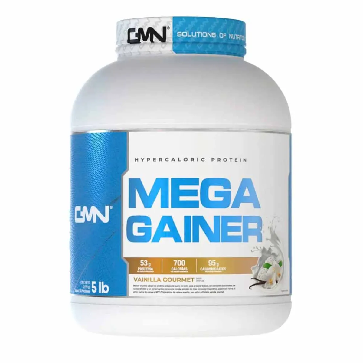 GMN - Mega Gainer 5 Libras De GMN Vainilla
