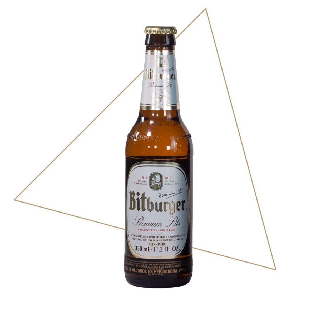 GENERICO - CERVEZA BITBURGUER PREMIUM PILS BOTELLA 330 ML