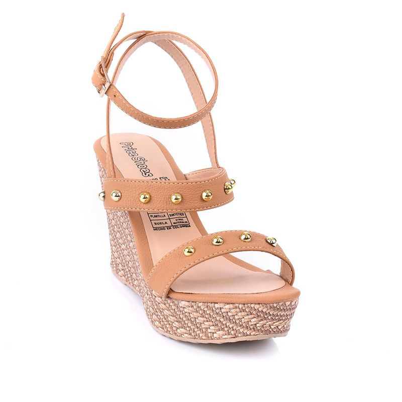 PRICE SHOES - Price shoes Plataforma Moda Casual Mujeres 182LA421AMARETTO