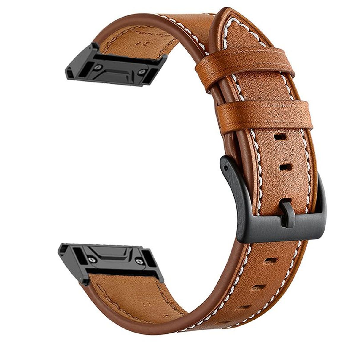 GENERICO - Correa De Cuero Quickfit Para Garmin De 26mm