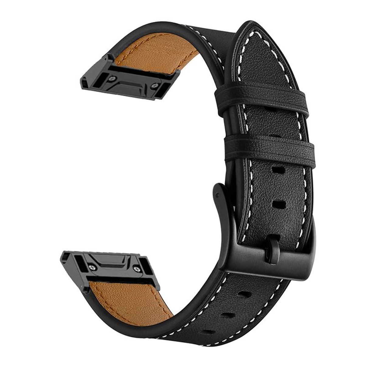 GENERICO - Correa De Cuero Quickfit Para Garmin De 26mm