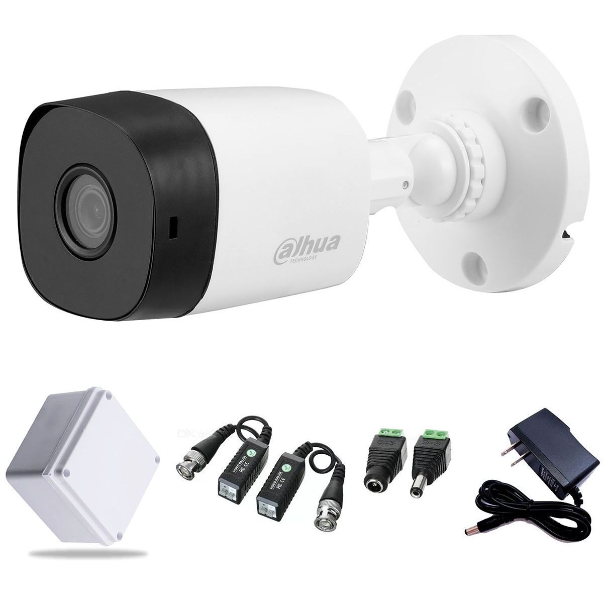 DAHUA - CAMARA BALA DAHUA 2MP PARA DVR+ACCESORIOS DE INSTALACION