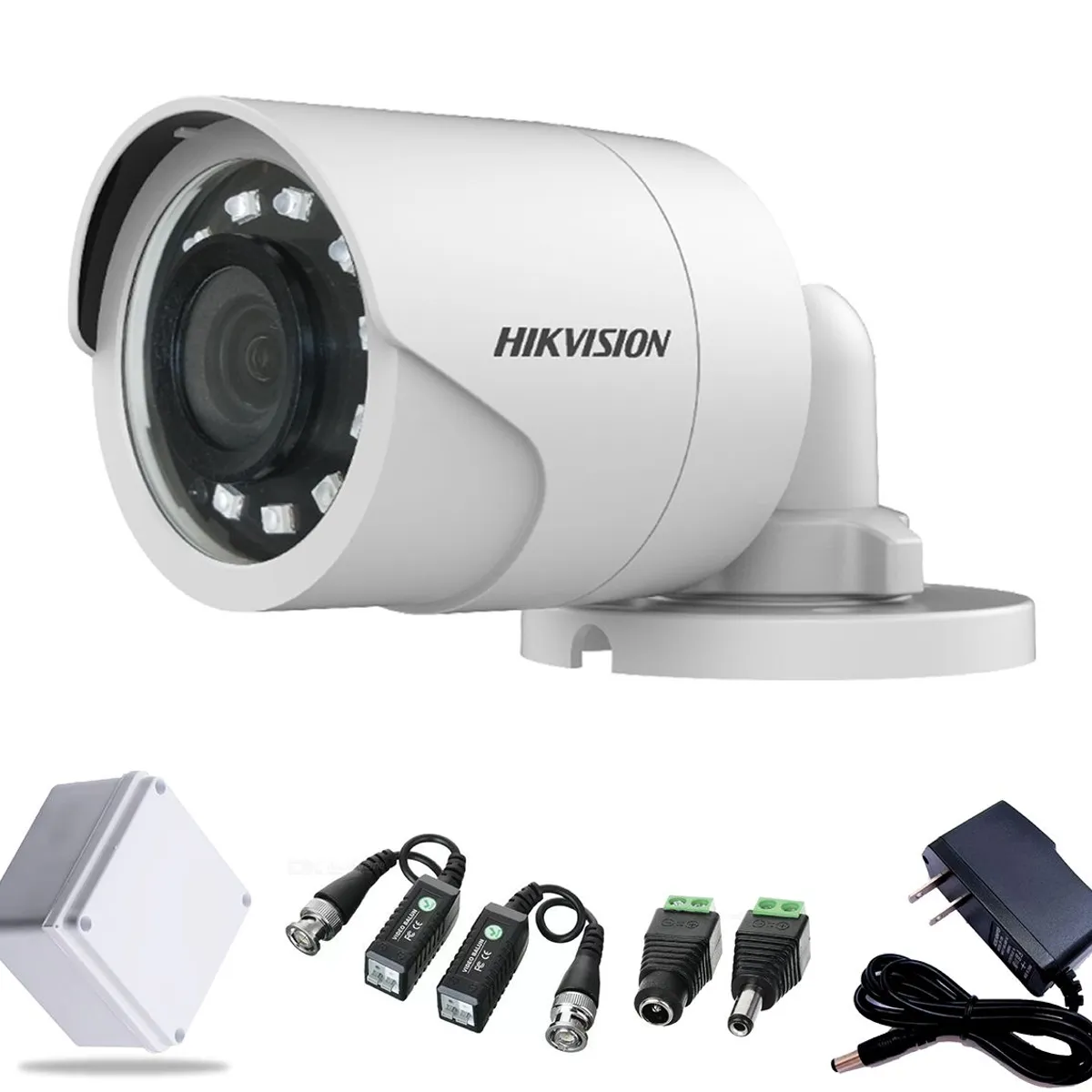 HIKVISION - CAMARA BALA HIKVISION 2MP PARA DVR+ACCESORIOS DE INSTALACION